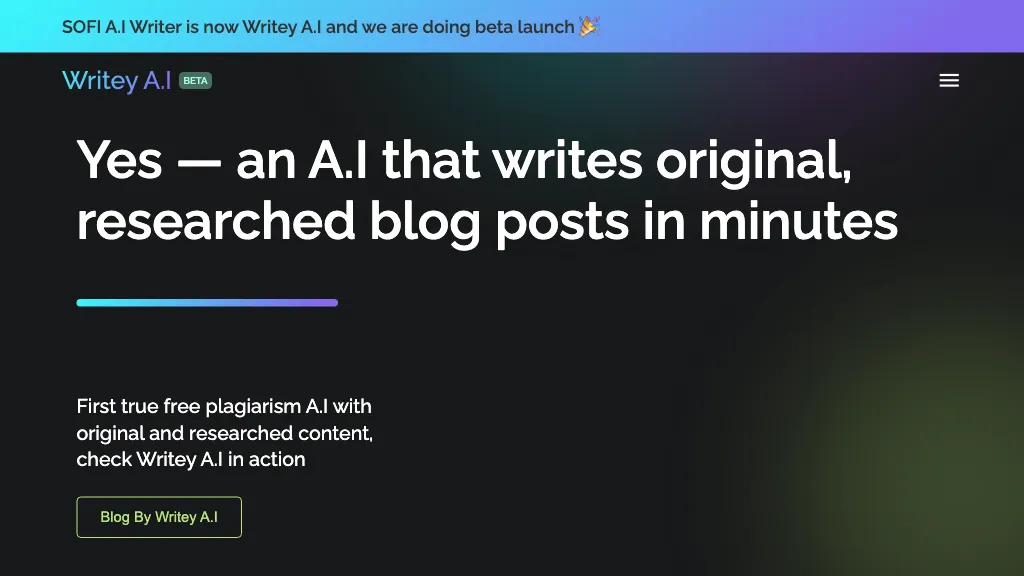 Writey AI And Alternatives FutureToolsWeekly Io