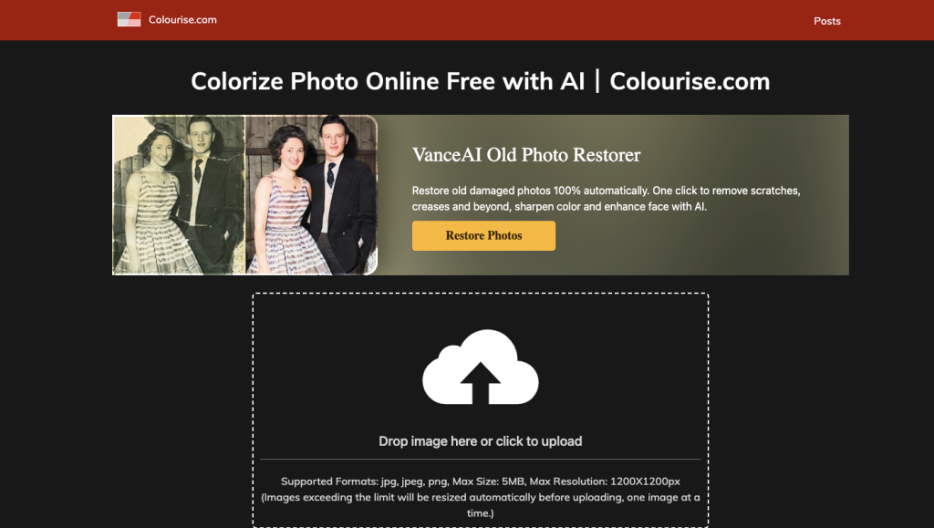 3. Colourise.com